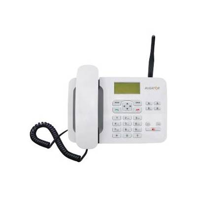 ALIGATOR T100 biely, stolný GSM telefón