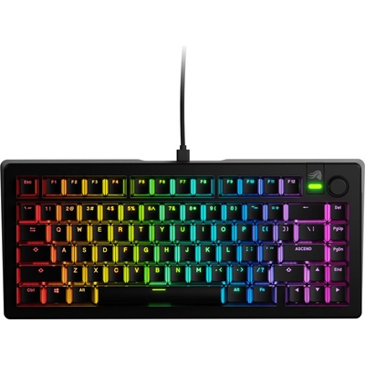 Glorious PC Gaming Race GMMK 3 RGB 75 Prebuilt Fox MX Switch (GLO-KB-GMMK3-75-PB-FOX-W-BLK-US)