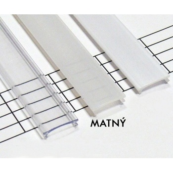 Berge Matný difuzor Klik pro profily 1 m LUMINESB2-K1000MR