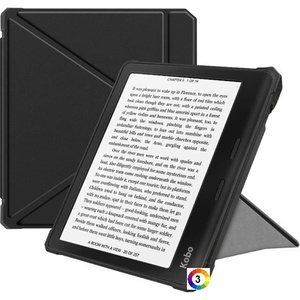 Kobo Libra 2 N418 Soft TPU+PU Leather Кожен Калъф