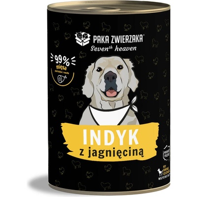 PAKA ZWIERZAKA Seventh Heaven jehněčí a krůtí 400 g