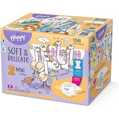Bella Baby Happy Soft&Delicate 2 156 ks