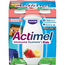 Danone Actimel Kids banán-jahoda 4 x 100 g