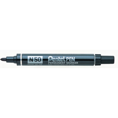 Pentel Перманентен маркер Pentel N50 - черен