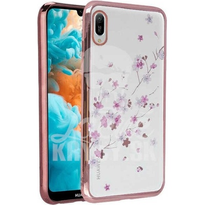 Flower case růžovo-zlatý – Huawei Y6 2019 – Hledejceny.cz