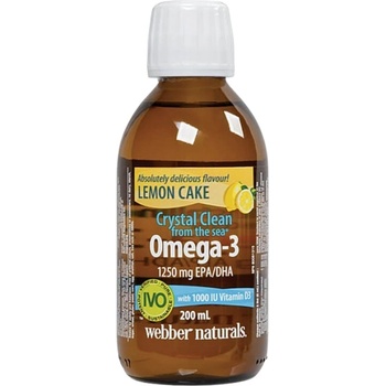 Image 1 of Webber Naturals Crystal Clean From The Sea® Omega-3 1250 mg [200 мл]