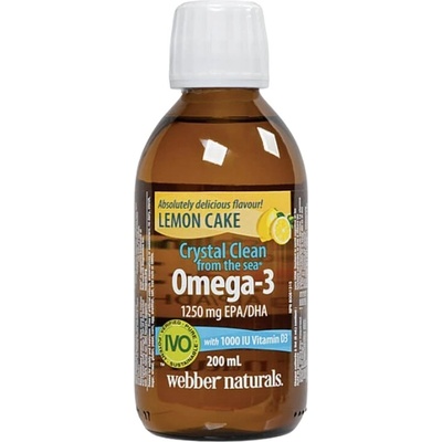 Webber Naturals Crystal Clean From The Sea® Omega-3 1250 mg [200 мл]