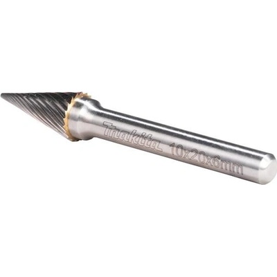 Makita B-52831 - brusné frézy 10x20x6 jehlan kov, nerez