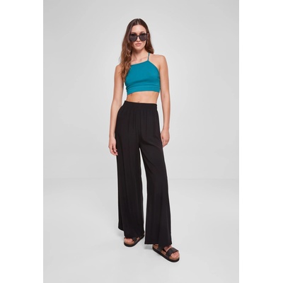 Urban Classics Дамски широк панталон в черен цвят Urban Classics Ladies PantsMODEL79 SALE - , размер S