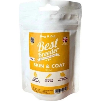 Best Breeder Treats Dog & Cat Skin and Coat 70 g
