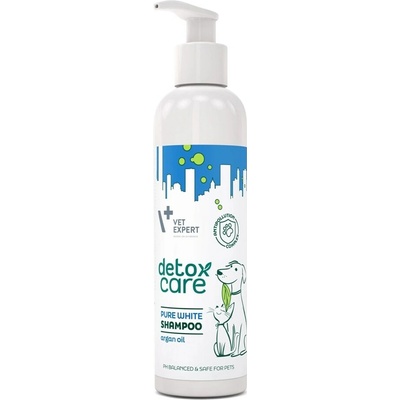 VetExpert Detox Care Pure White Shampoo šampón pre psov a mačky 250 ml