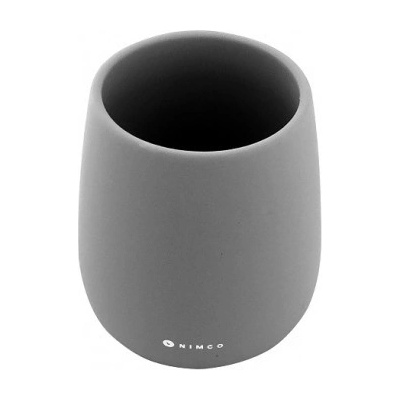 NIMCO Tabo pohár na zubné kefky matná tmavošedá 3158-08
