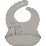 KikkaBoo Силиконов лигавник KikkaBoo Platinum Silicone - Flora, Sand (31302050039) - ozone