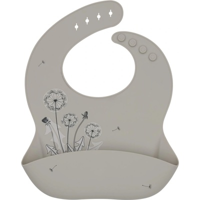 Силиконов лигавник KikkaBoo Platinum Silicone - Flora, Sand (31302050039)