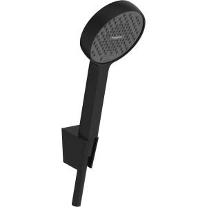 Hansgrohe Душ комплект с държач Hansgrohe Activera Select S, черен мат, 2 функции, EcoSmart (28054670)