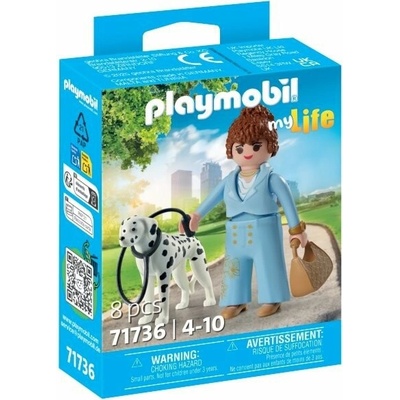 Playmobil 71736 Manažérka s dalmatíncom