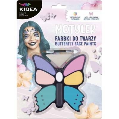 Kidea farby na tvár motýlik