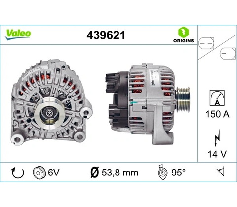 Alternátor VALEO 439621