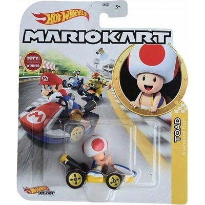 Mattel Hot Wheels Mario Kart Toad Standard