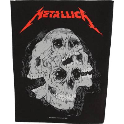 nášivka RAZAMATAZ Metallica SKULLS