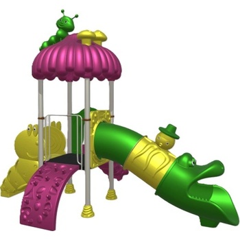 Playground System zostava s tobogánom a šmýkačkou