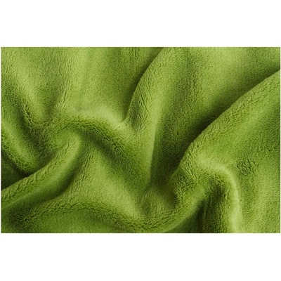 Sleep-well Prostěradlo mikroflanel kiwi zelená 180x200x20