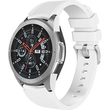 BStrap Silicone Davis remienok na Huawei Watch GT3 46mm, white SSG008C0811