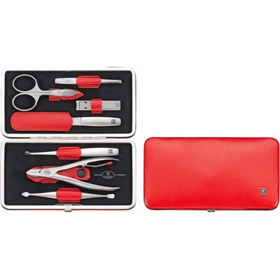 Zwilling Twinox Dauphine manikúra 7-dielna červená