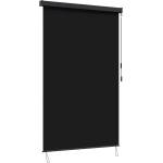 vidaXL Ролетна щора Черно 160 x 250 cm Текстил и Алуминий (42037192)