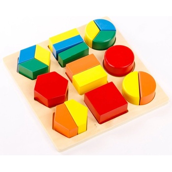 Montessori geometrický tác
