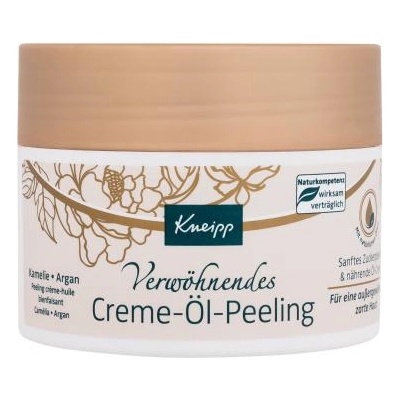 Kneipp Cream-Oil Peeling Argan´s Secret кремобразен маслен пилинг с арганово масло 200 ml за жени