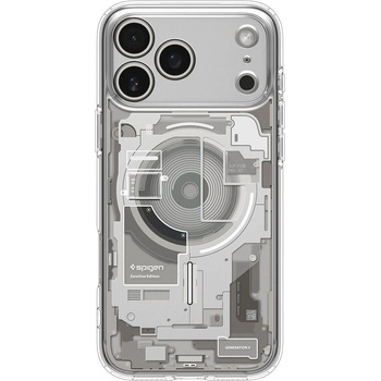 Spigen Хибриден кейс с висока степен на защита с MagSafe за iPhone 17 Pro Max - Spigen Ultra Hybrid MagSafe Zero One Case (сребрист) (ACS10288)