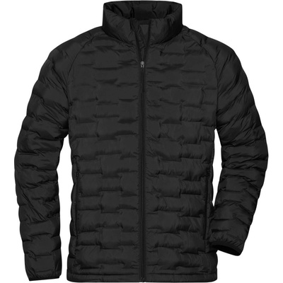 James & Nicholson JN 1162 Ľahká pánska prešívaná bunda 02.1162 black matt
