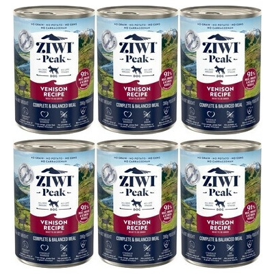 Ziwipeak Adult Dog Venison 6 x 390 g