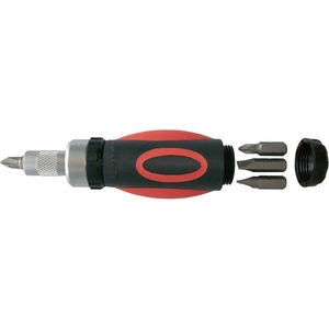 Connex КОМПЛЕКТ ОТВЕРТКА С ТРЕСЧОТКА И 4 БИТА connex (4035300740703)