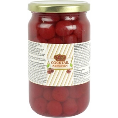 IL CONTE ČEREŠNE KOKTEJLOVÉ ČERVENÉ BEZ PECIEK A STOPKY V SIRUPE 750 G