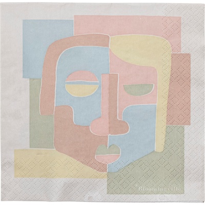 Bloomingville Хартиени салфетки Peto 33 см 20 бр (82062330)