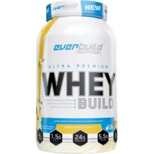 Everbuild Nutrition Ultra Premium Whey Build [908 грама] Фъстъчено масло и шоклад