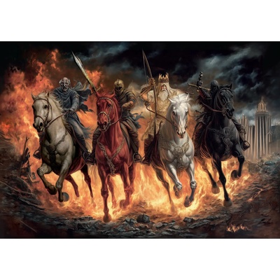 Art Puzzle - Puzzle The Four Horsemen of the Apocalypse - 1 000 piese