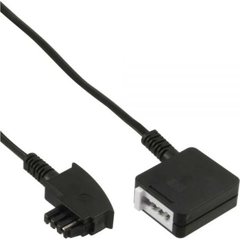 InLine 18841 телефонен кабел 10 м Черен (18841) (18841)