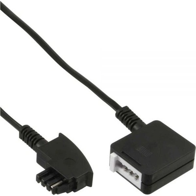 InLine 18841 телефонен кабел 10 м Черен (18841)