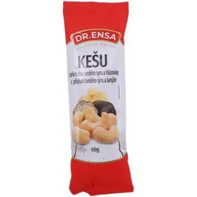 Dr. Ensa kešu s příchutí tvrdého sýru a lanýže 60 g