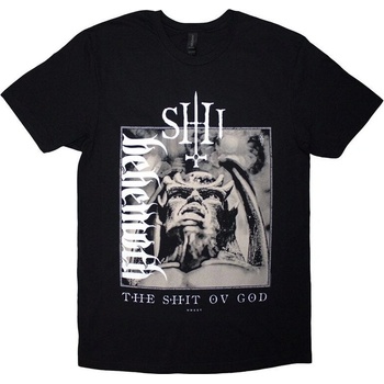Behemoth Риза The Shit Ov God Vertical Logo Cover Unisex Black XL (BEHETS07MB04)