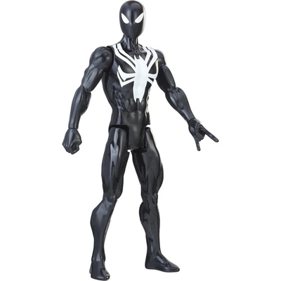 Hasbro Figurine Marvel Spider-man Blast Gear Titan Hero Series Black Suit Spider-man (e8523)