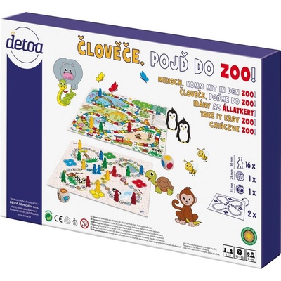 Detoa Človeče, poď do ZOO! 2v1