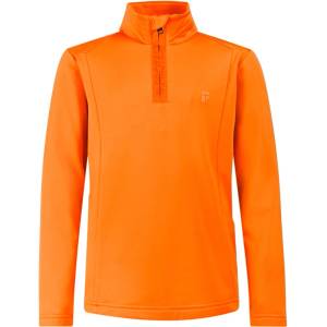 Protest Детски поларен пуловер Protest Kid's PRTRewillowy 1/4 Zip Active Top Fleece jumper - Cayenne Orange - размер 152 (EU) (704-5509-1015)