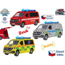 Kids Globe Mikro trading Traffic VW Záchranné složky 13,5 cm česky mluvící