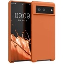 Puzdrá a kryty na mobilné telefóny dalších značek Púzdro kwmobile Google Pixel 6 oranžové