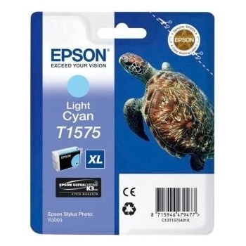 Epson T15754010 светло циан (light cyan) оригинална касета (C13T15754010)