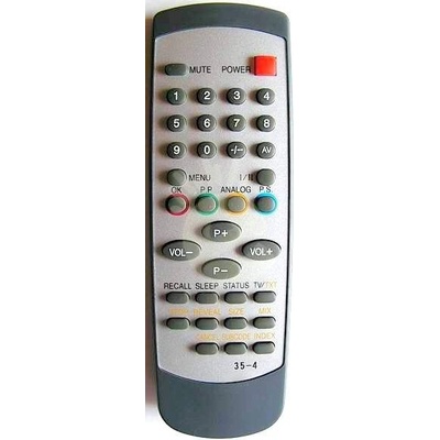 съвместим Grundig rc-fs29, tp1002 - заместител дистанционно управление (rc-fs29, tp1002)